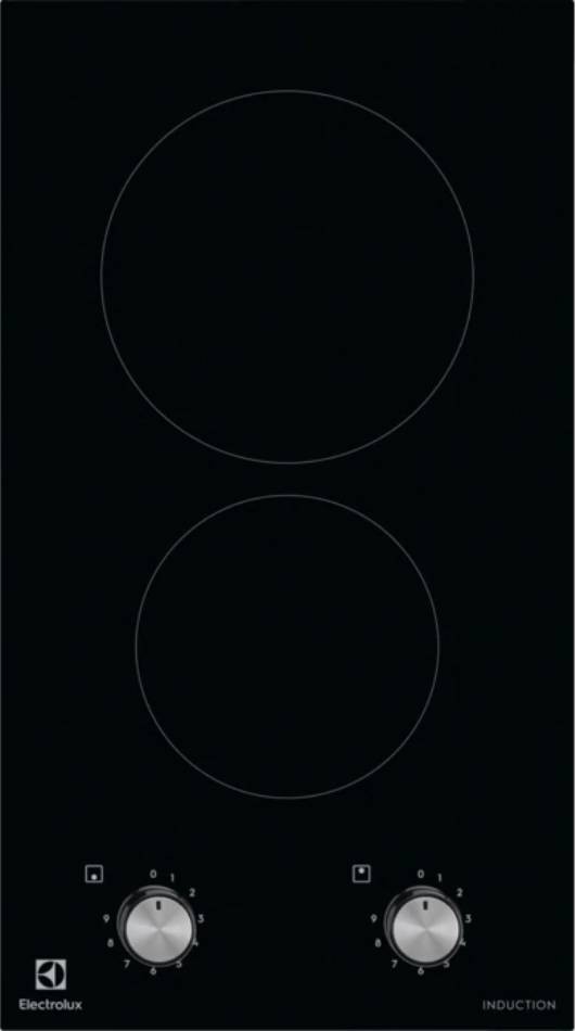 ELECTROLUX Domino induction Série 300 2 Foyers Noir  LIT30210C