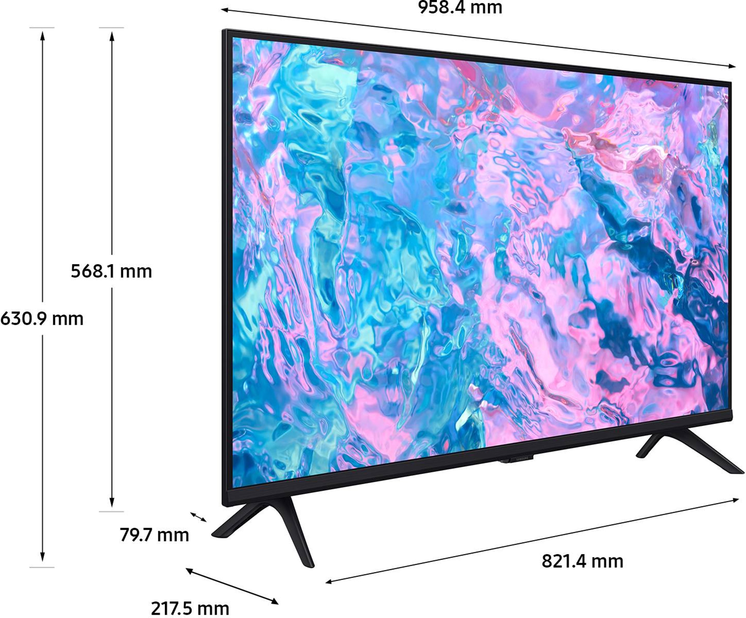 TV LED 4K 108 cm SAMSUNG  - TU43CU6905