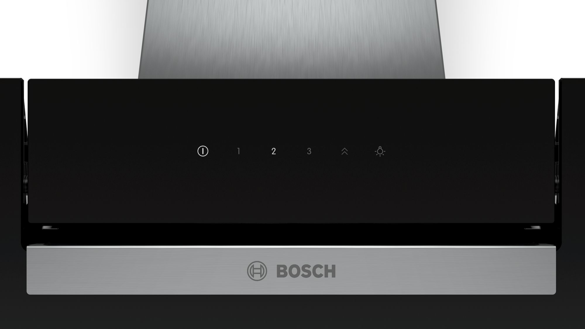 Hotte decorative murale BOSCH Série 2 80 cm Noir - DWK87EM60