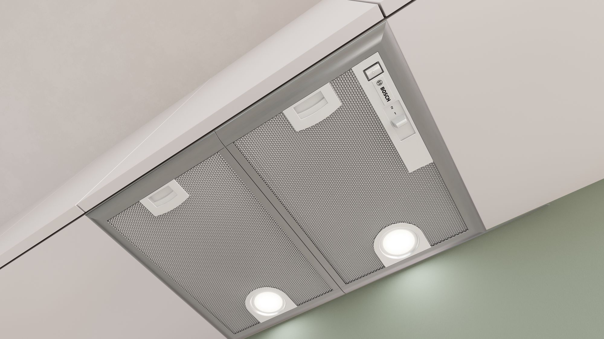Groupe filtrant BOSCH 53cm 63dB Inox - DHL555BM