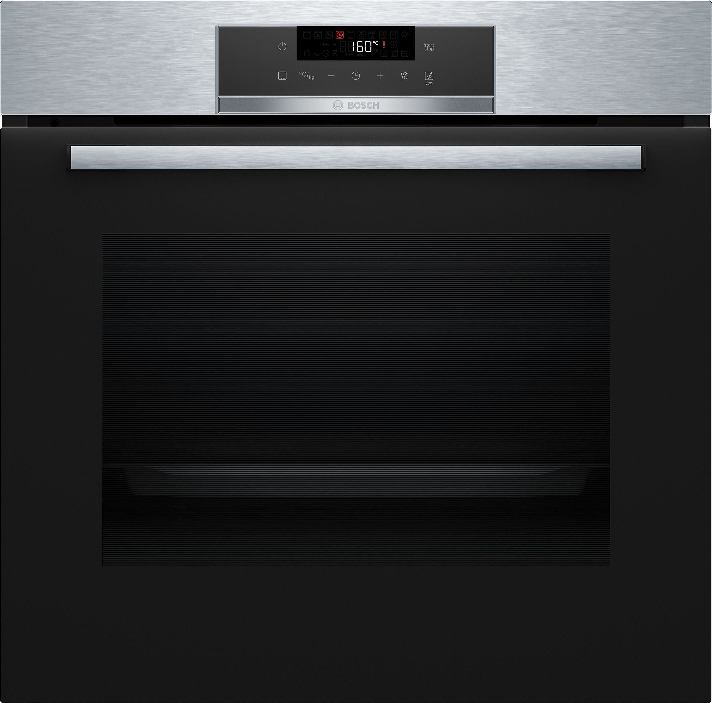 Four encastrable pyrolyse BOSCH Chaleur tournante 71L Inox HBA572BS3F