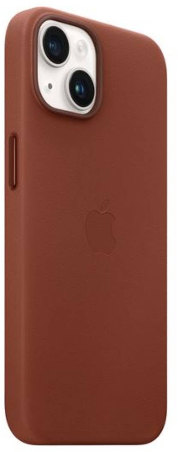 APPLE Coque iPhone 14 cuir marron - MPP73ZM/A