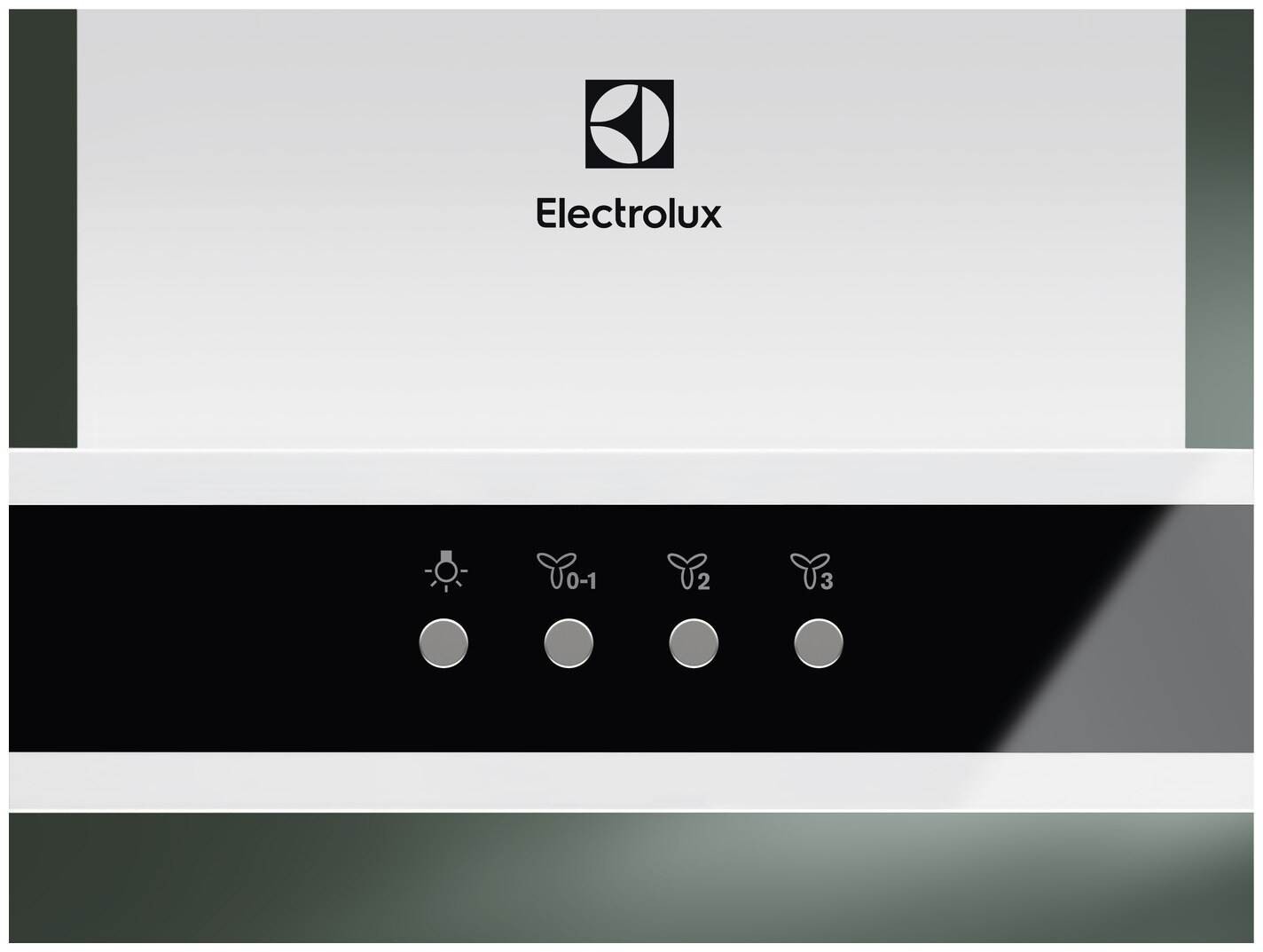Hotte decorative murale ELECTROLUX Serie 600 LedSpot 60cm Blanc - EFTD26W