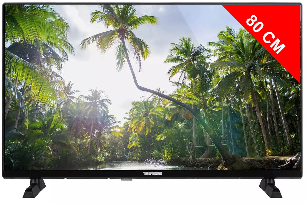 TV LED 80 cm TELEFUNKEN 32" HDTV 50Hz Noir TFK32GPD24D