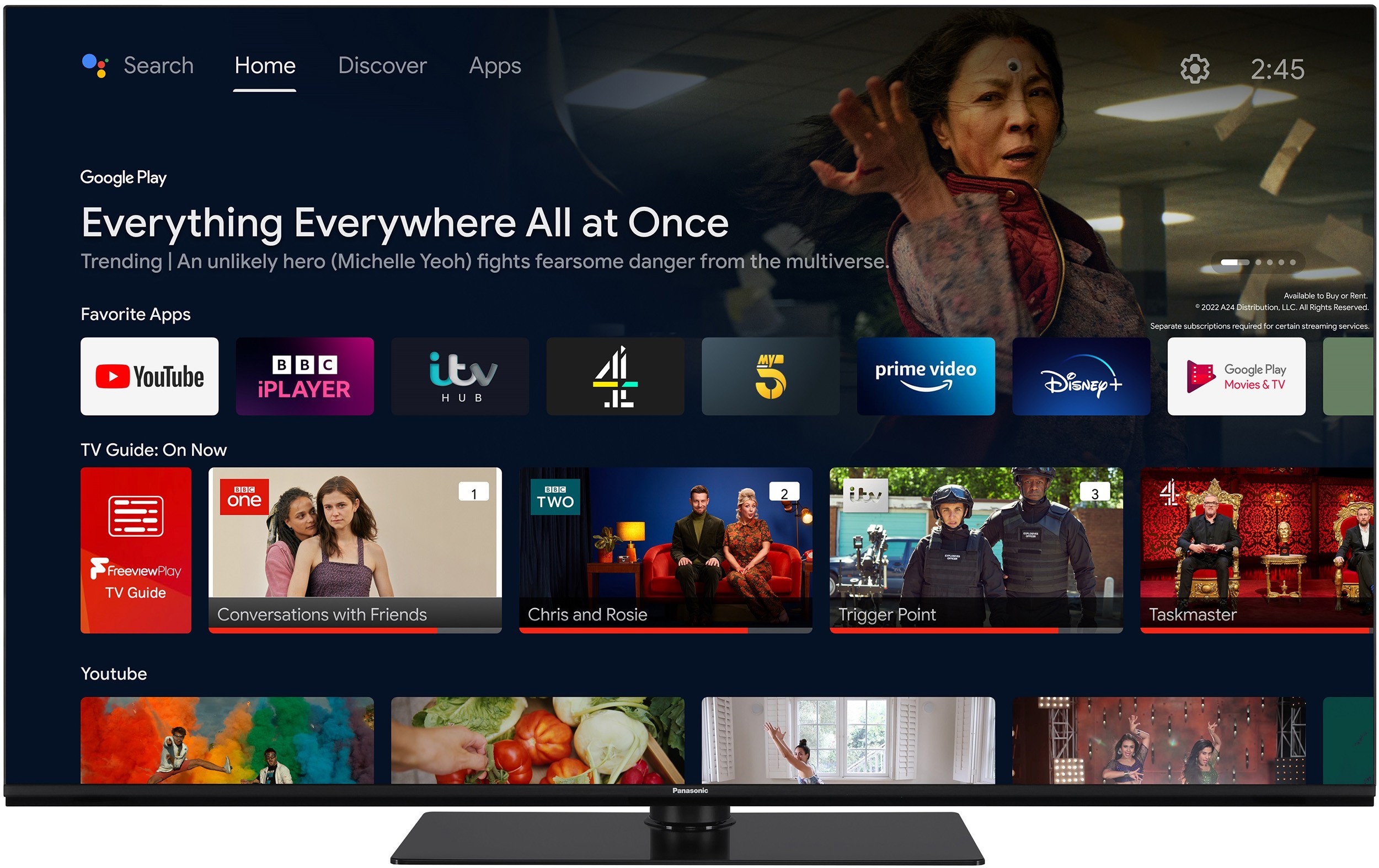 TV OLED 4K 121 cm PANASONIC 100 Hz Smart TV 48" - TX-48MZ800E TV OLED 4K 121 cm PANASONIC 100 Hz Smart TV 48" - TX-48MZ800E