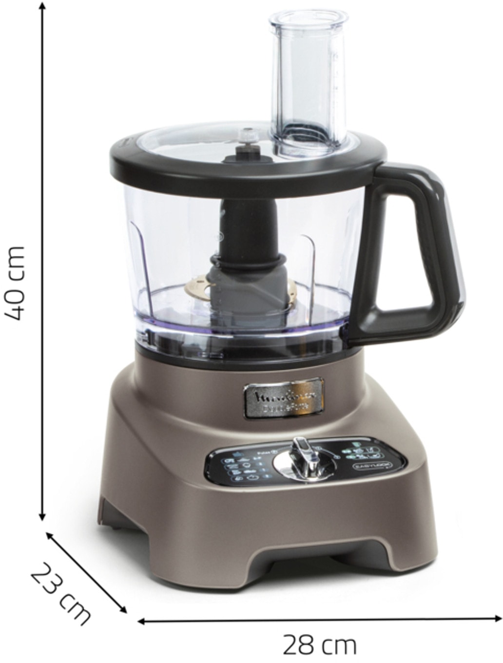 Robot culinaire MOULINEX Double Force 1000W + 10 accessoires, Gris - FP825E10 Robot culinaire MOULINEX Double Force 1000W + 10 accessoires, Gris - FP825E10