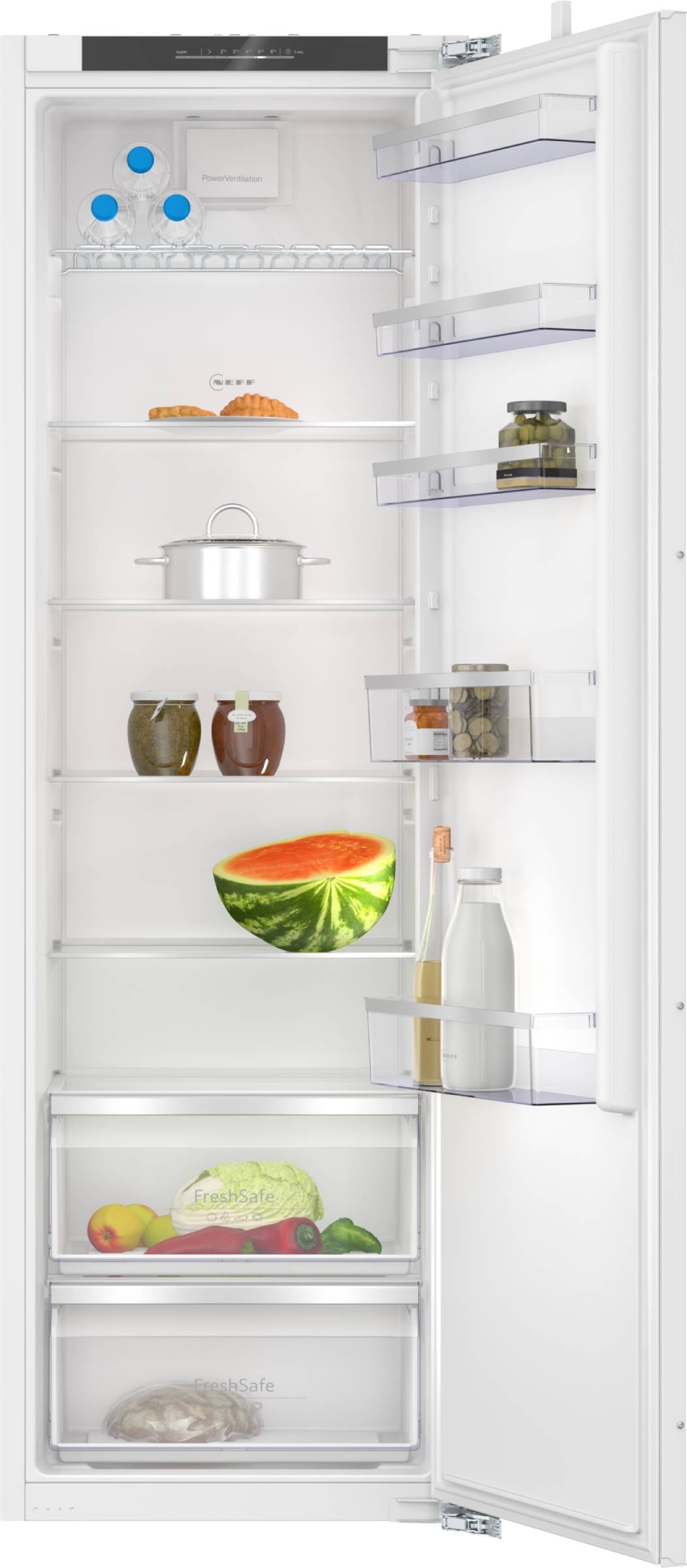 Réfrigérateur encastrable 1 porte NEFF 310L Froid brassé KI1812FE0