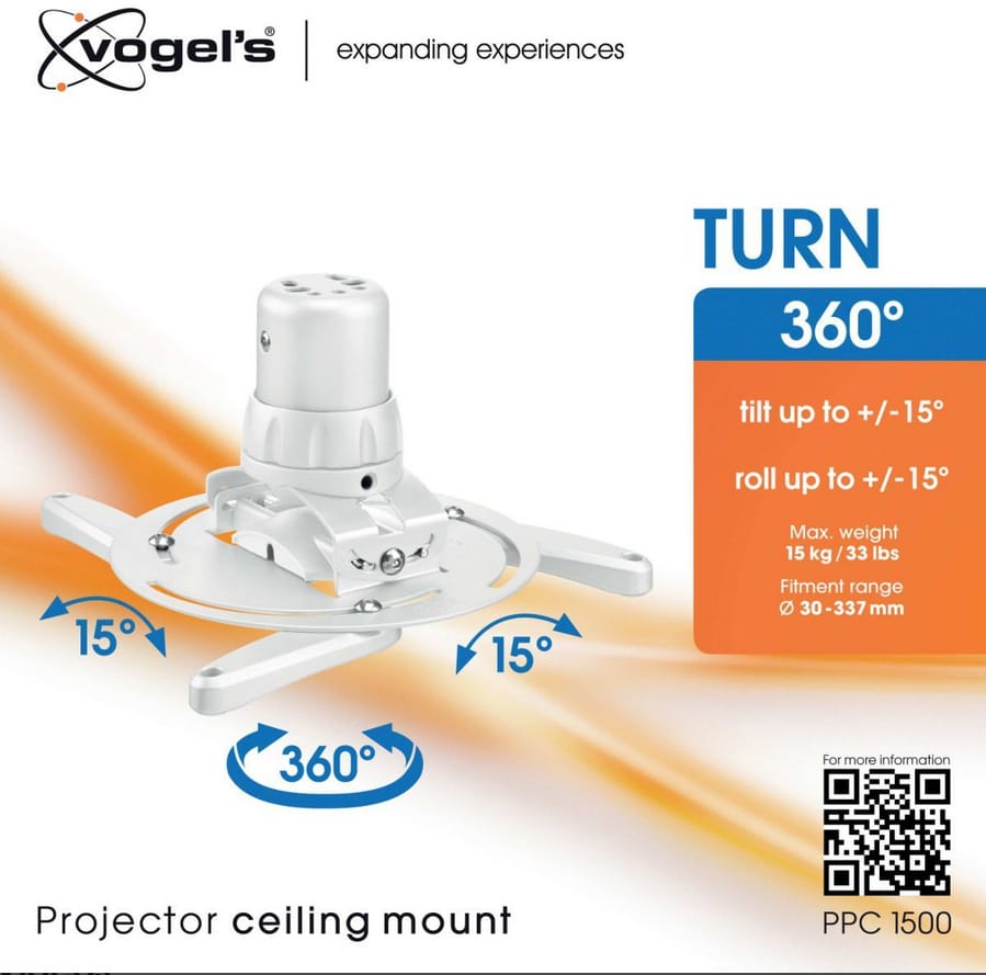 Support plafond VOGEL'S  - PPC1500W
