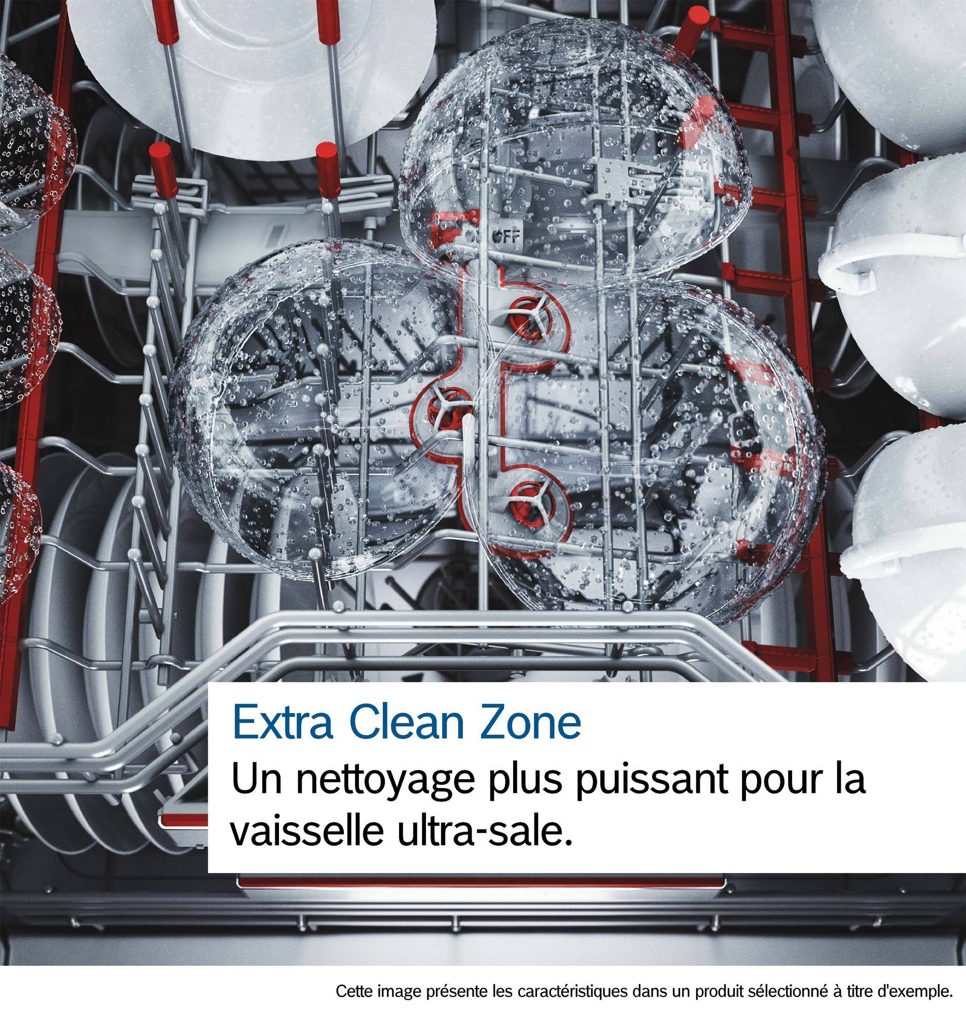 Lave vaisselle tout integrable 60 cm BOSCH Home Connect 13 couverts 42dB Blanc - SMV6ECX23E