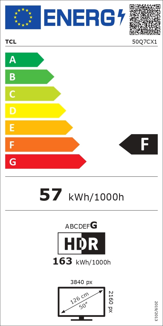 TV Mini LED 4K 126 cm TCL - 50Q7C TV Mini LED 4K 126 cm TCL - 50Q7C