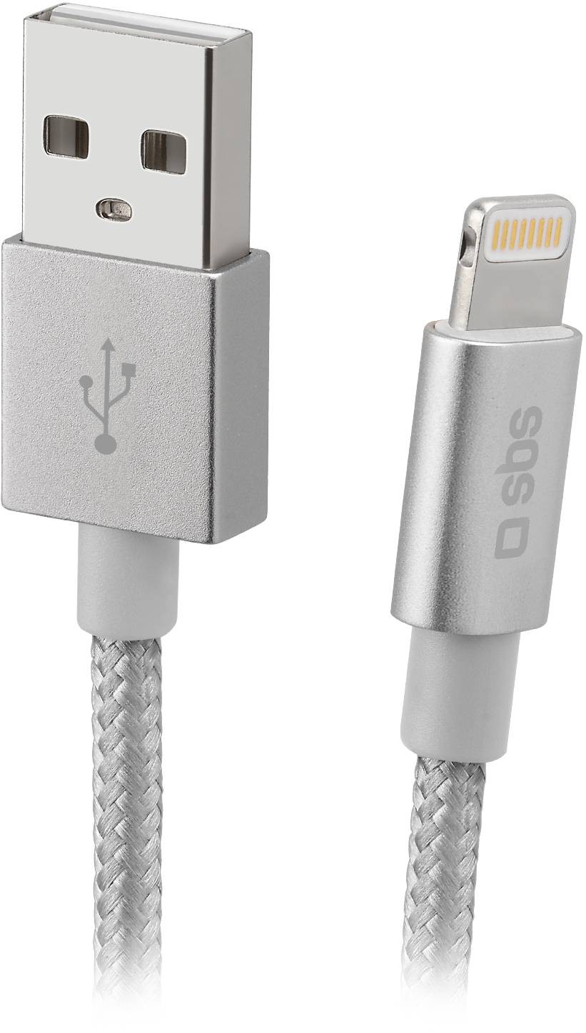 SBS Câble Lightning   TECABLEUSBIP589BS