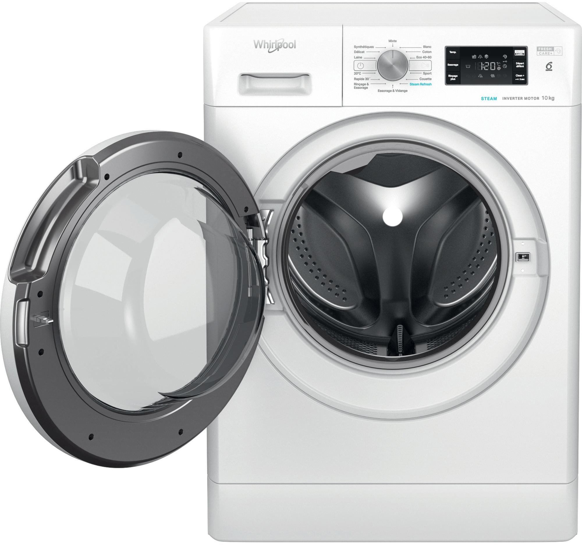 Lave linge Frontal WHIRLPOOL  - FFB10489WVFR