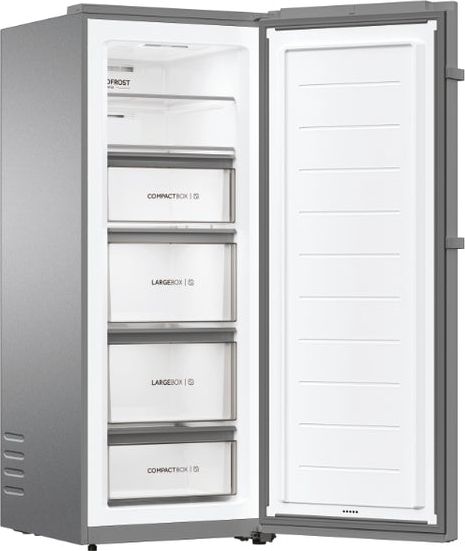 Congélateur armoire HAIER 226L No Frost Inox - H4F226SEH1