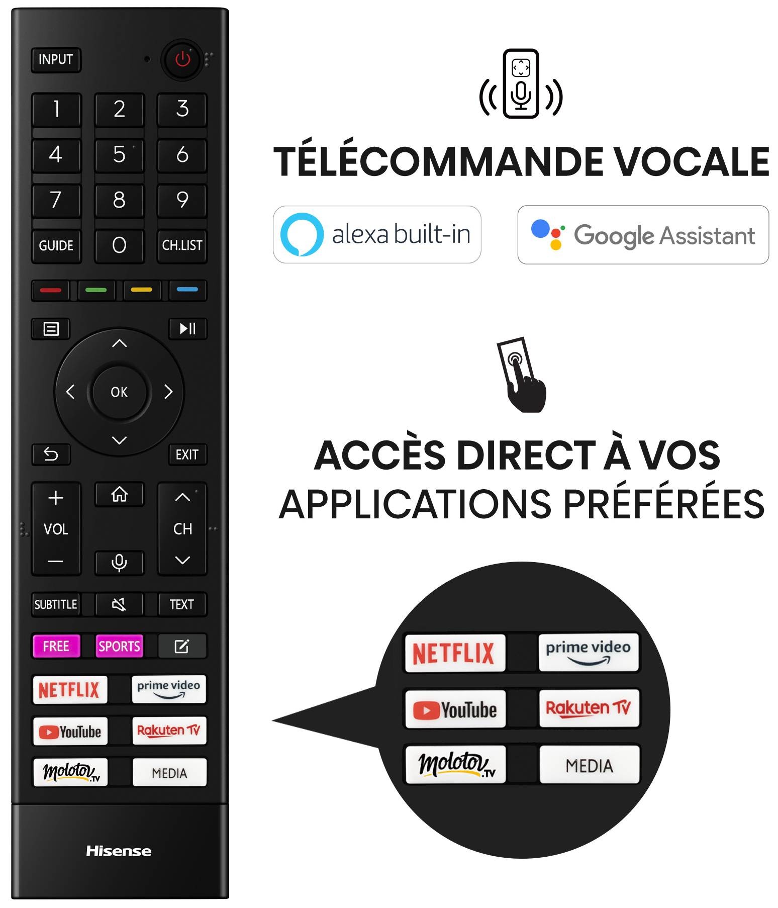 TV QLED 4K 126 cm HISENSE 50Hz Dolby Vision & Atmos 50" - 50A7GQ TV QLED 4K 126 cm HISENSE 50Hz Dolby Vision & Atmos 50" - 50A7GQ