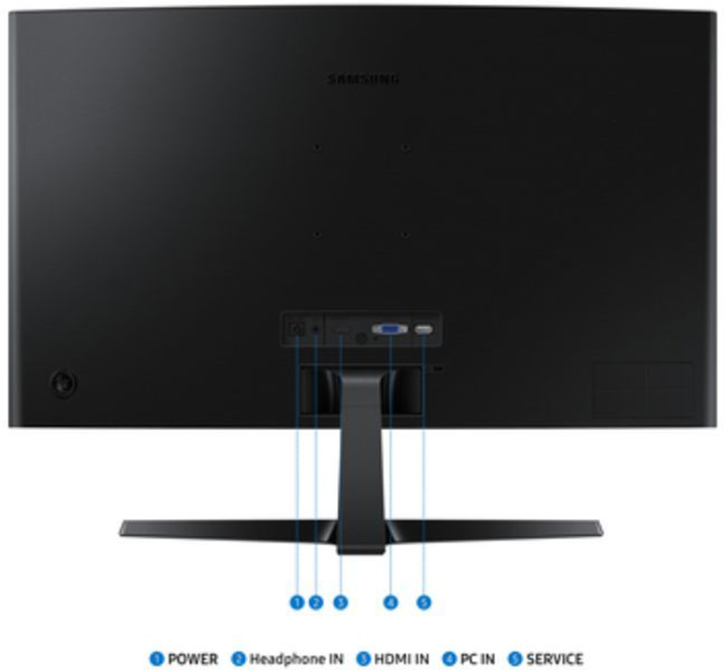 Ecran 27 pouces Full HD SAMSUNG  - LS27D366GAUXEN