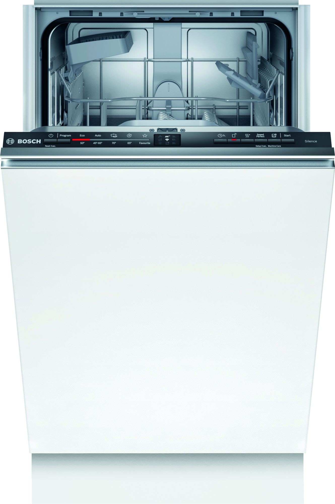 BOSCH Lave vaisselle tout integrable 45 cm Série 2 Home Connect 9 couverts  SPV2IKX10E