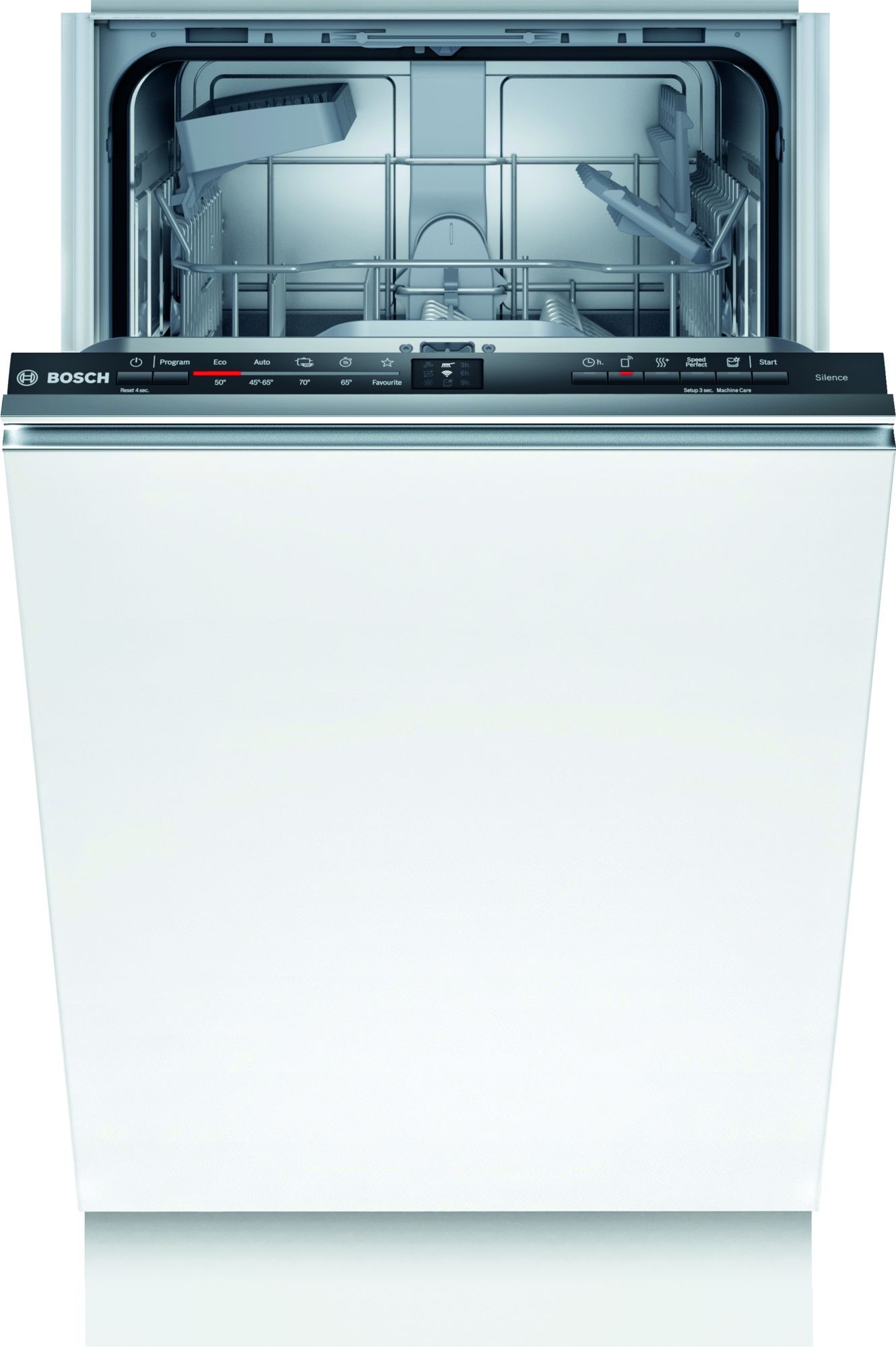 BOSCH Lave vaisselle tout integrable 45 cm Série 2 Home Connect 9 couverts SPV2IKX10E BOSCH Lave vaisselle tout integrable 45 cm Série 2 Home Connect 9 couverts SPV2IKX10E
