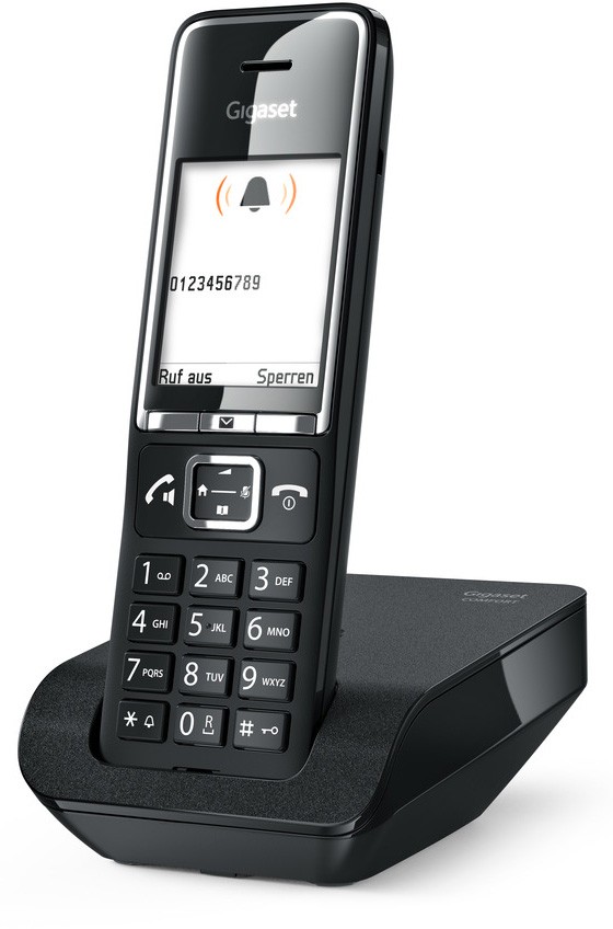 Téléphone sans fil GIGASET  - COMFORT550-BLACK