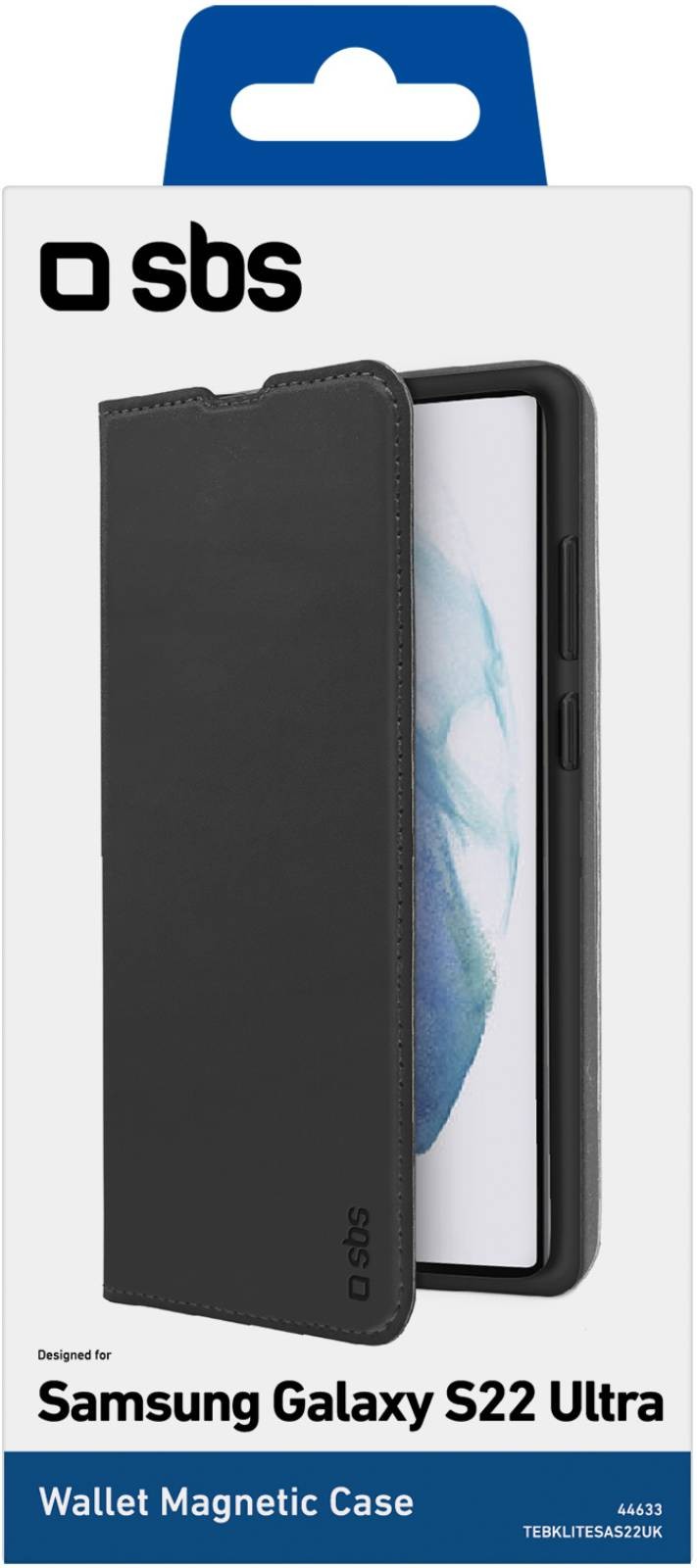 Coque smartphone SBS  de protection Wallet Lite pour Samsung Galaxy S22 Ultra - ETUI-GALAXYS22ULTRA