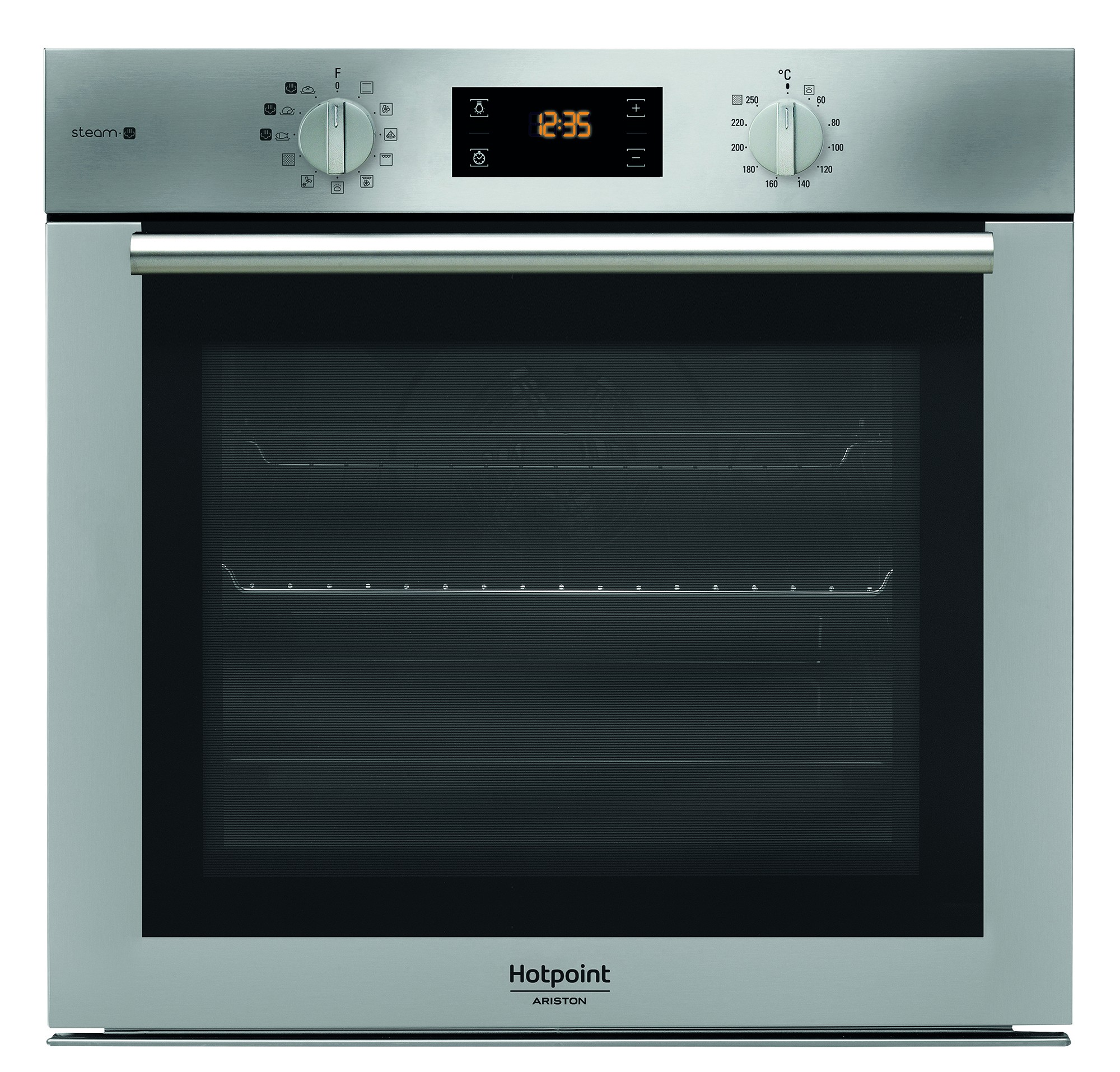 HOTPOINT Four encastrable pyrolyse chaleur tournante + vapeur 71L Inox - FA4S8419PIXHA