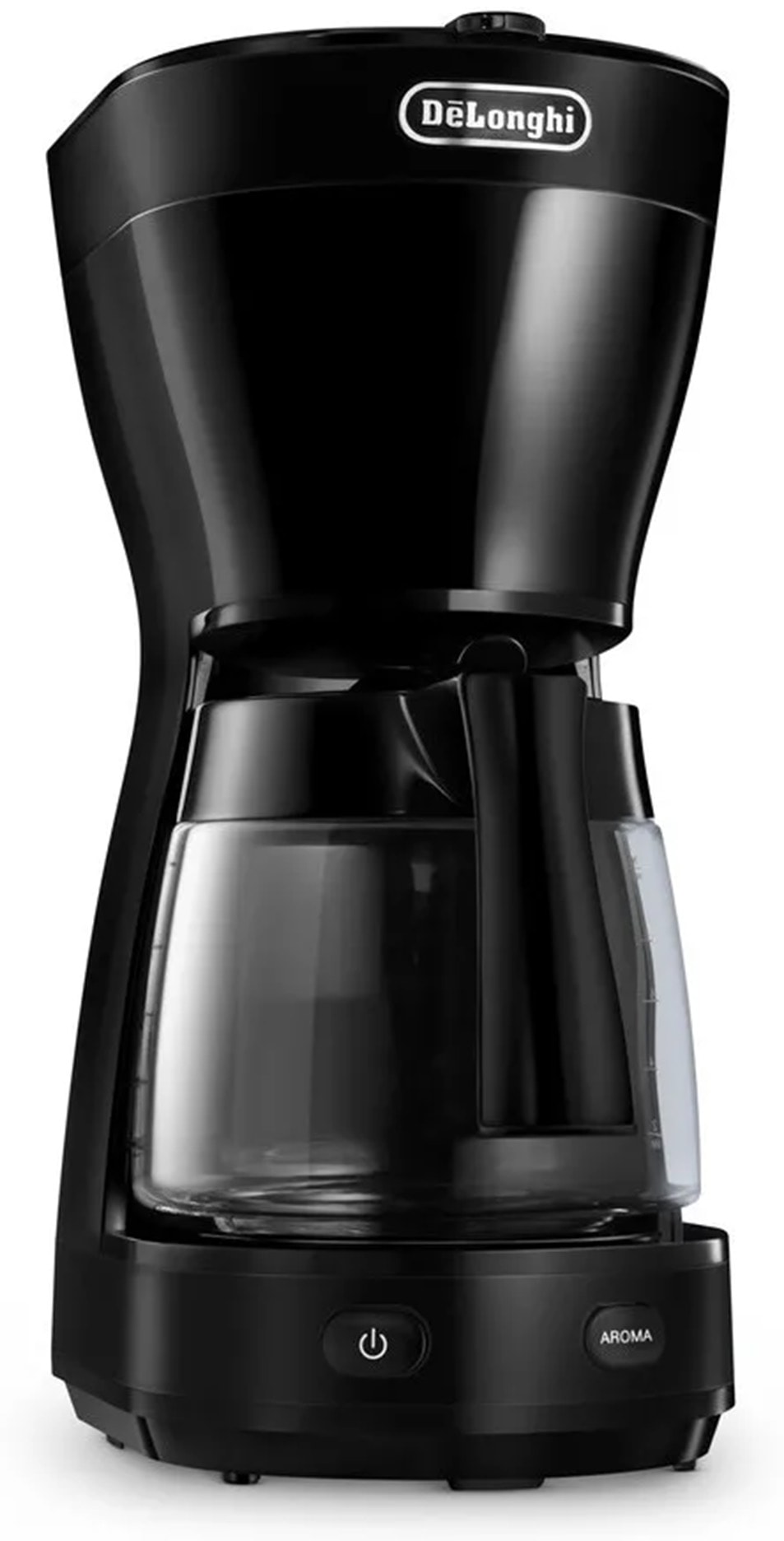 Cafetière DELONGHI 1000W 1,25L 10 tasses Noir ICM16210BK