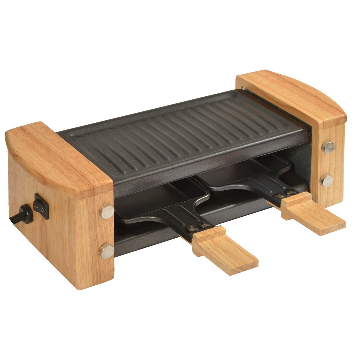 KITCHEN CHEF Raclette Multifonction 350W - KCWOOD2