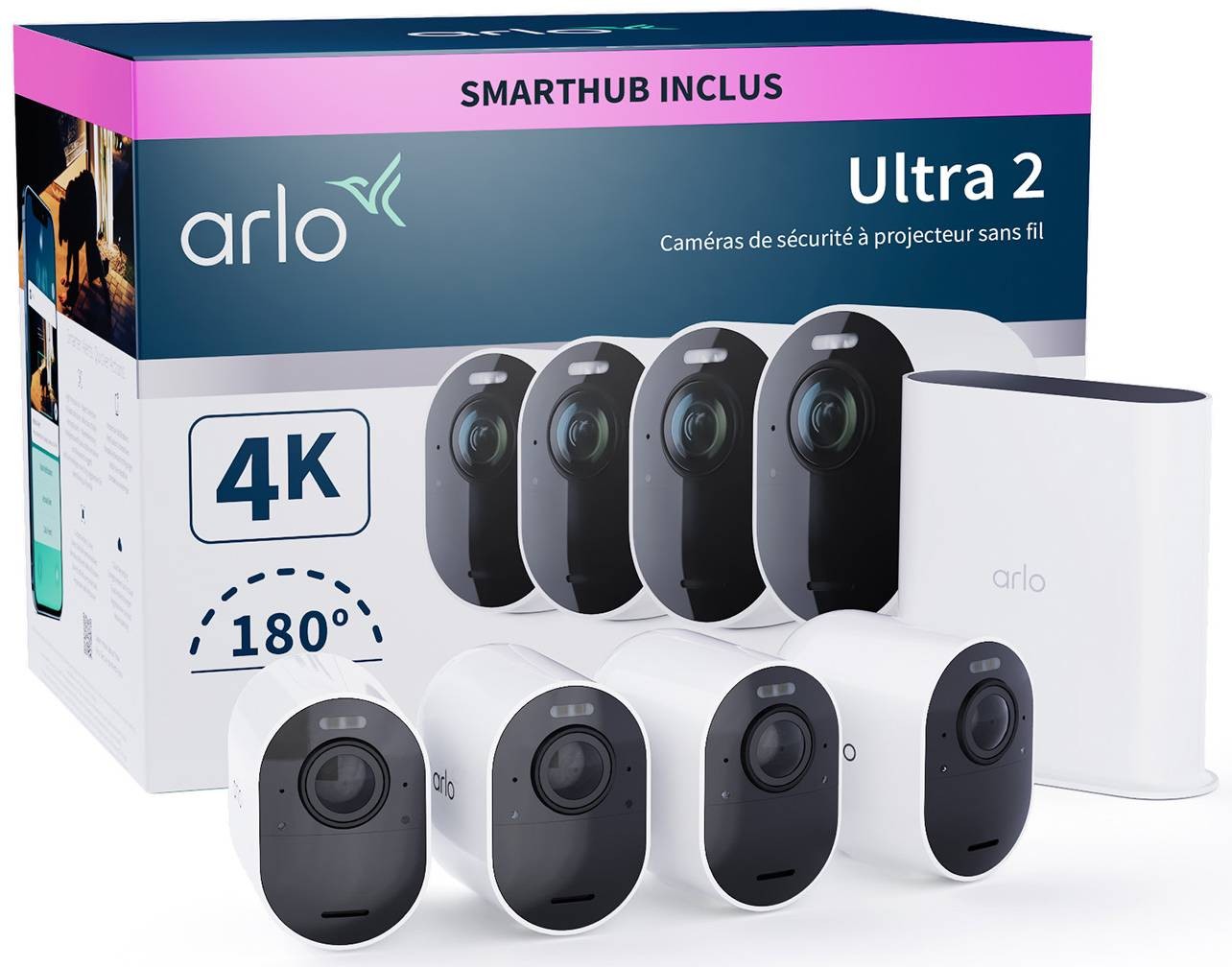 Caméra de surveillance ARLO - VMS5440-200EUS Caméra de surveillance ARLO - VMS5440-200EUS