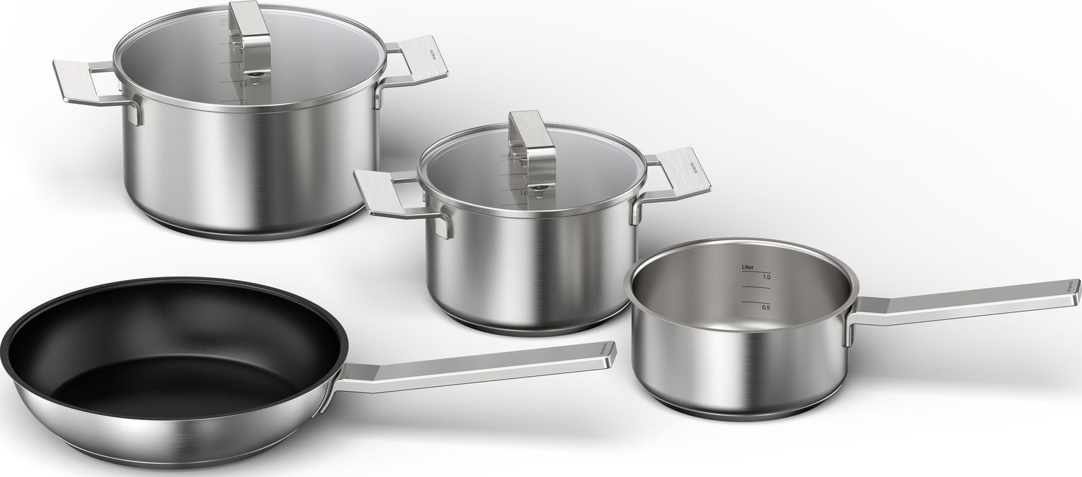 Ensemble de plats NEFF 4 pièces Induction Inox Z9404SE0