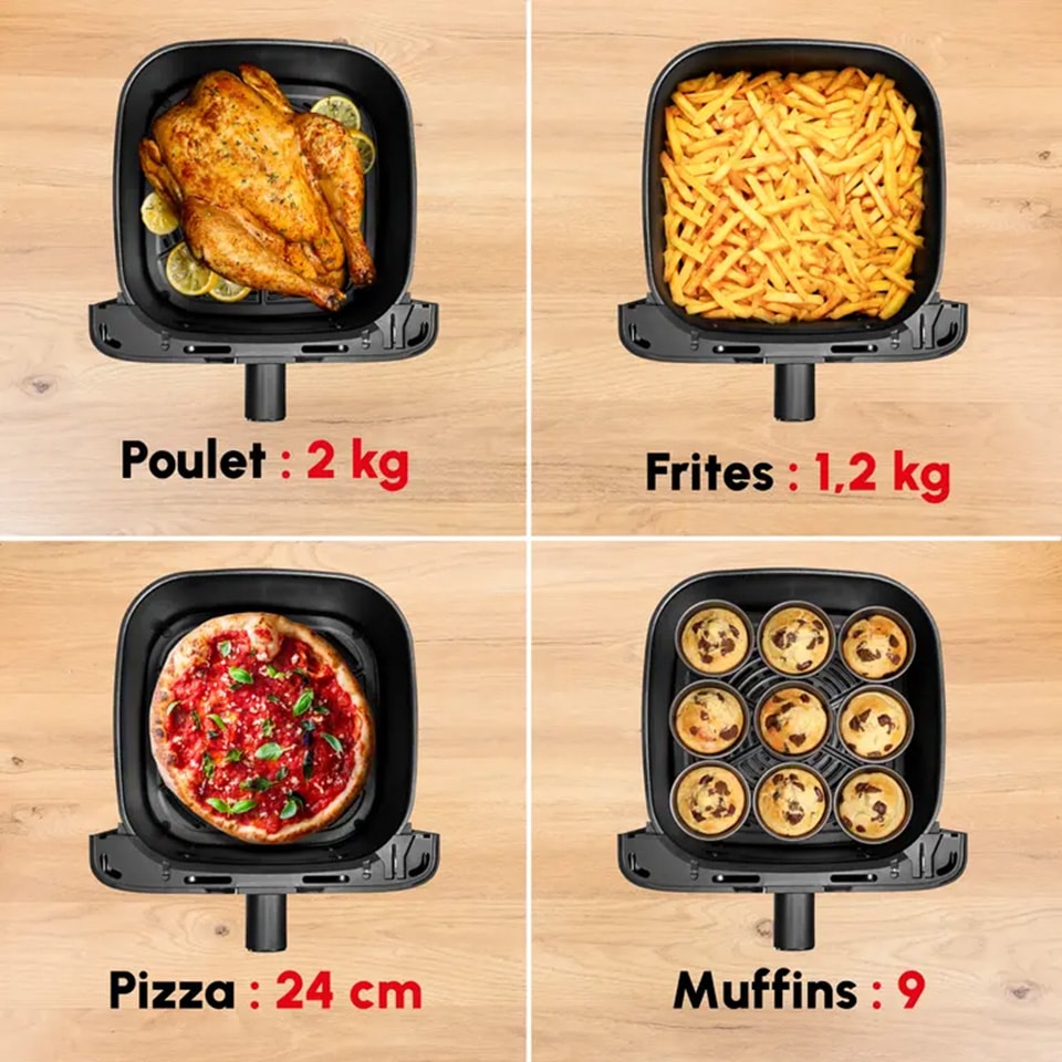 Friteuse à air chaud MOULINEX - EZ855D20 Friteuse à air chaud MOULINEX - EZ855D20