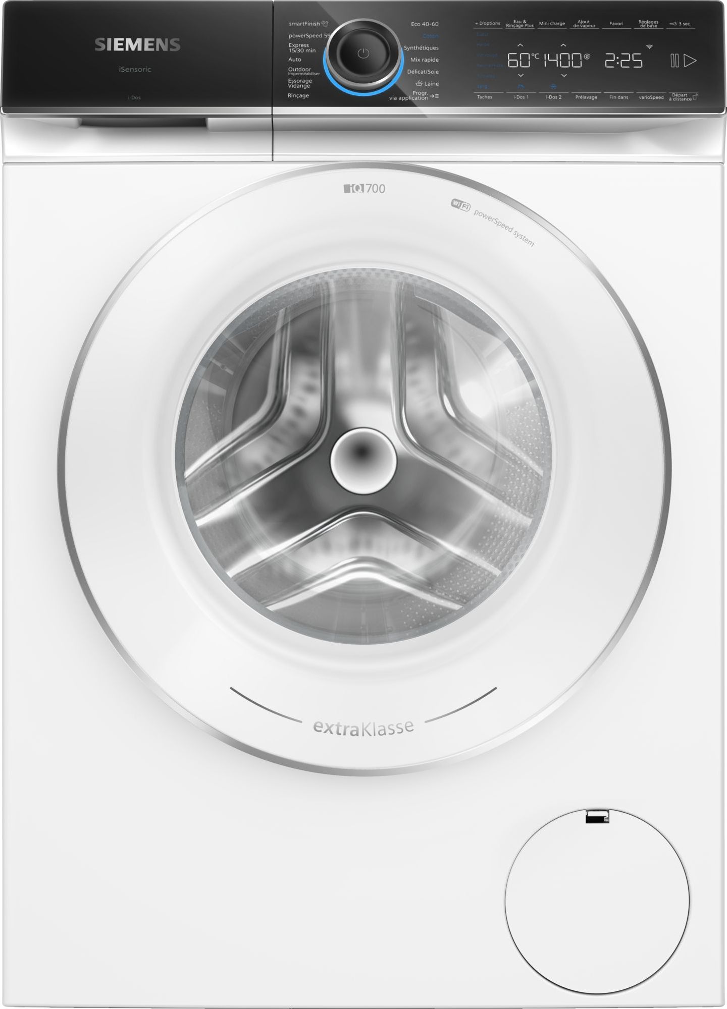Lave linge Frontal SIEMENS 11kg 1400trs/min Blanc WG64B2A9FR
