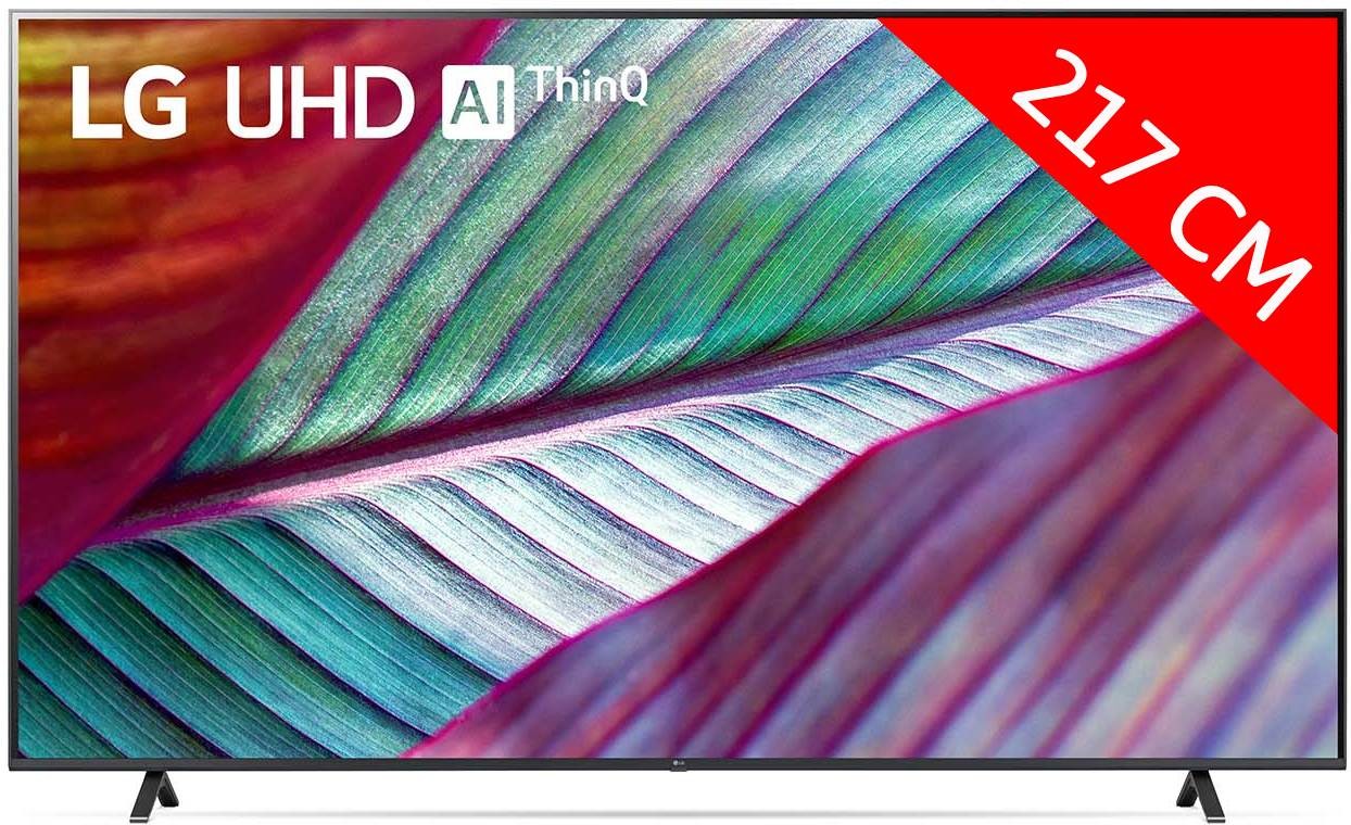 TV LED 4K 217 cm LG , AI ThinQ, Smart TV, 86" - 86UR78 TV LED 4K 217 cm LG , AI ThinQ, Smart TV, 86" - 86UR78