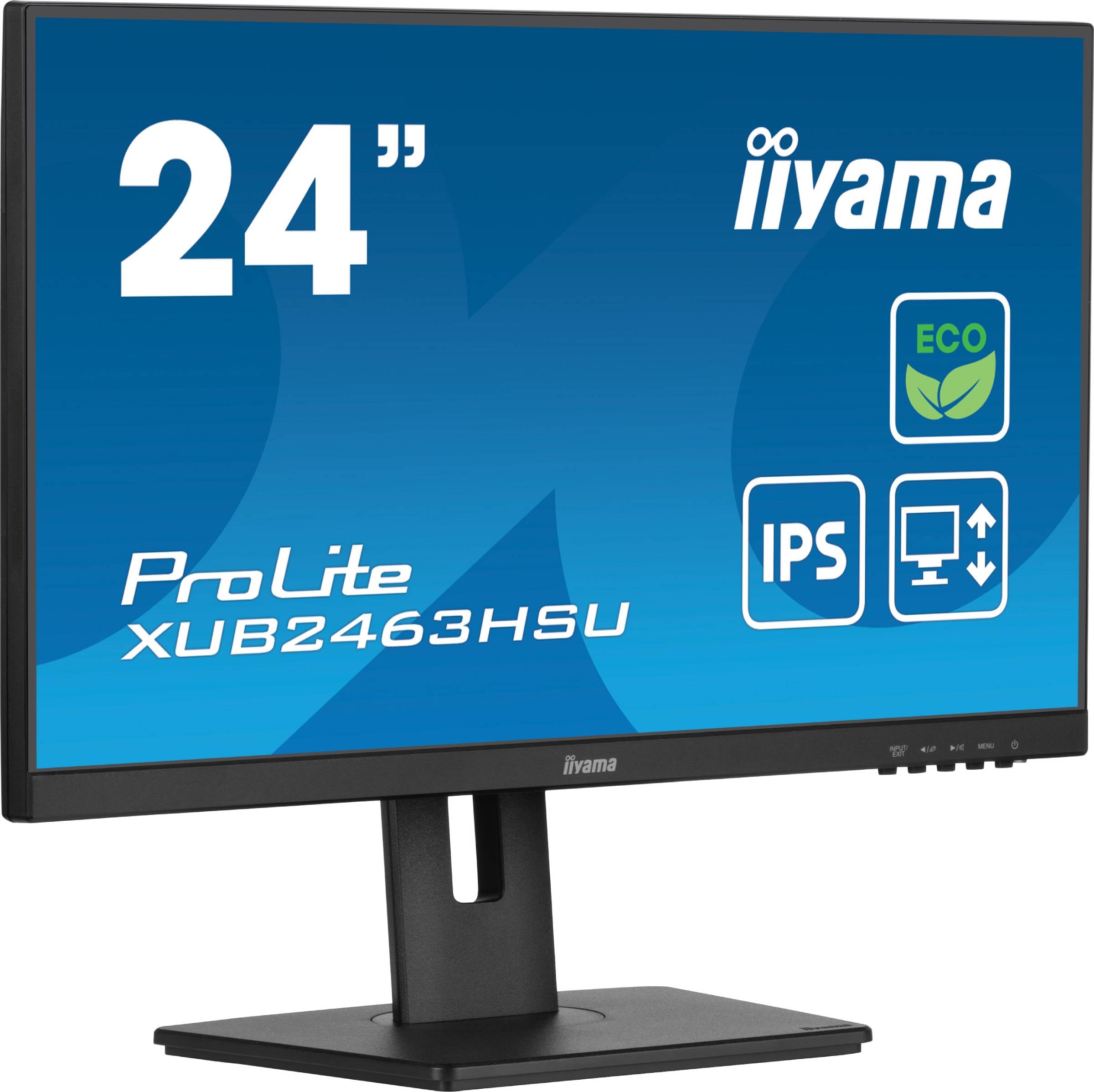 Ecran 24 pouces Full HD IIYAMA  - XUB2463HSU-B1