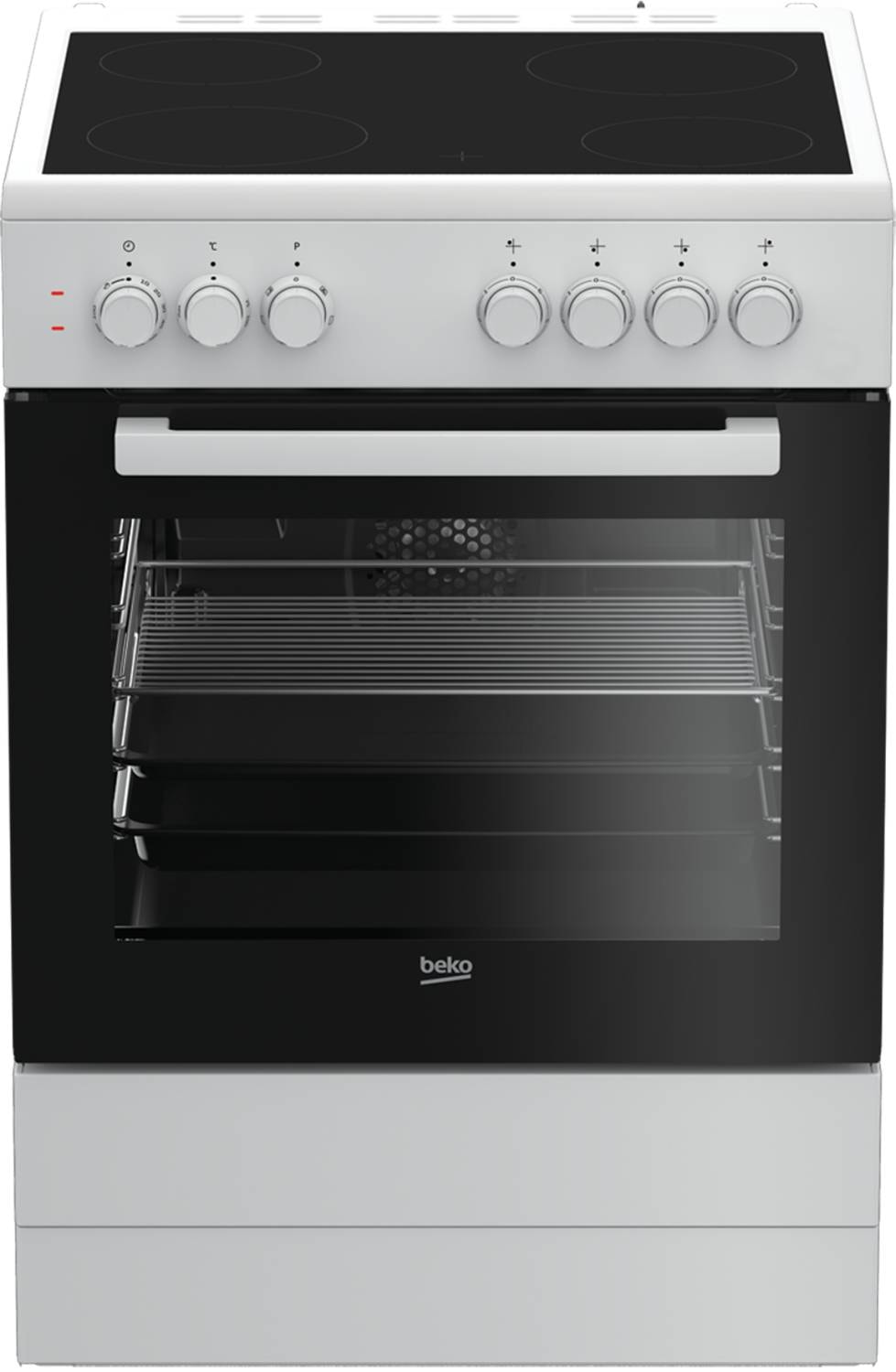 Cuisiniere vitroceramique BEKO  - FSE67100GWS