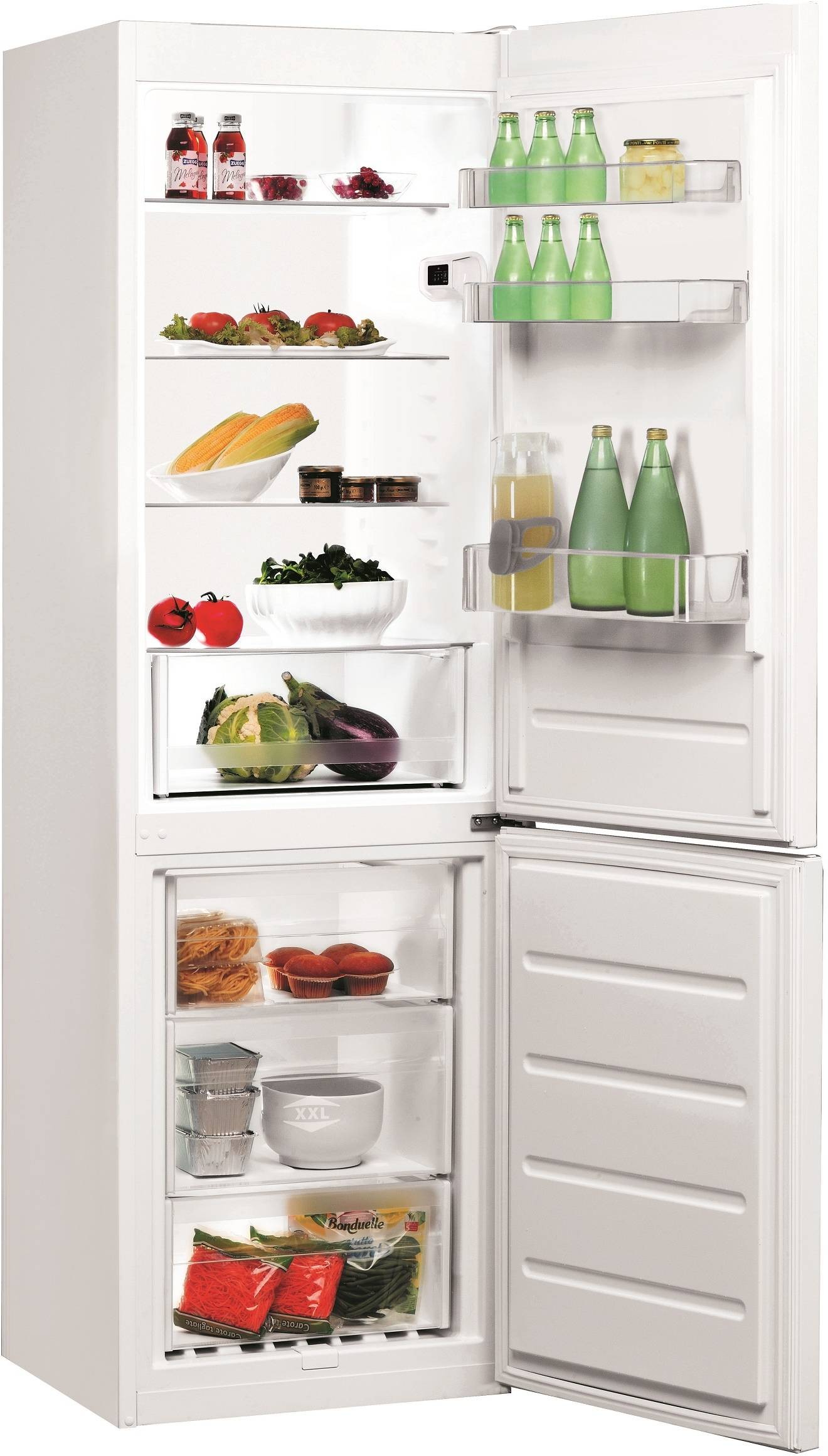 Réfrigérateur congélateur bas INDESIT Froid Statique 339L Blanc - LI8S1EW Réfrigérateur congélateur bas INDESIT Froid Statique 339L Blanc - LI8S1EW