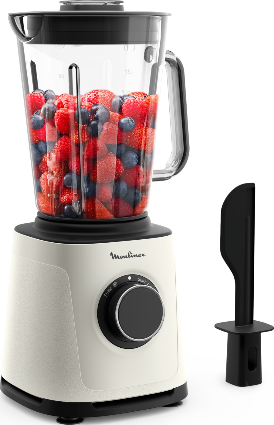 Blender MOULINEX 2L 1200W Ecru - LM771AF0