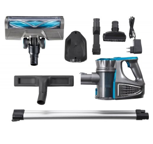 Aspirateur balai BESTRON sans fil Pure and Clean 600W Bleu - AVC850A