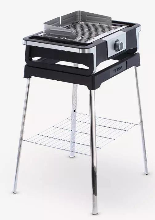 Barbecue électrique SEVERIN 41.5x24cm Inox Noir - PG8118