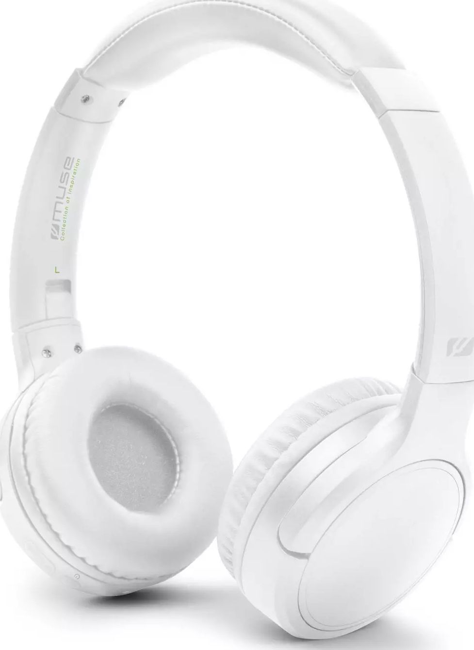Casque sans fil MUSE TV 45h Micro intégré Blanc - M272BTW