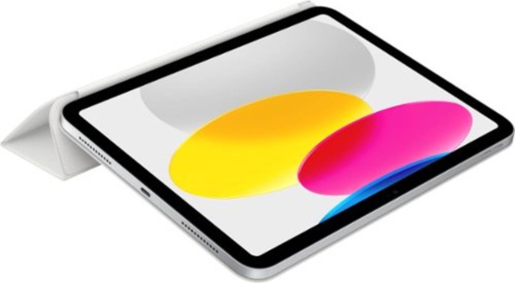 Housse iPad APPLE 10.9" 2022 Smart Folio Blanc - MQDQ3ZM