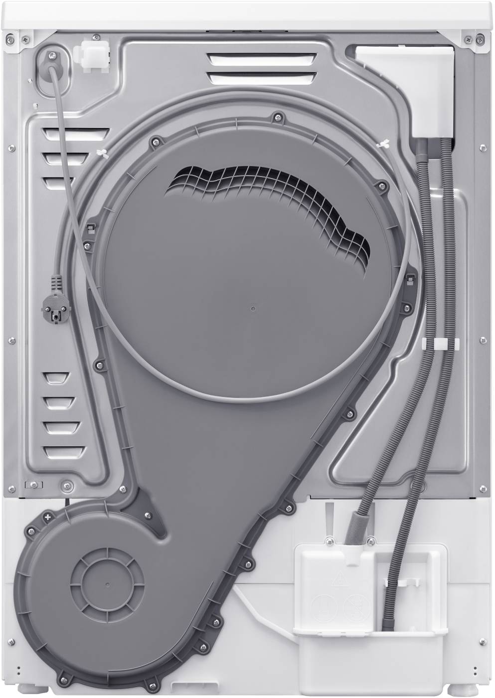 Sèche-linge pompe à chaleur SAMSUNG Moteur Digital Inverter, 8Kg, Blanc - DV80CGC0B0AE