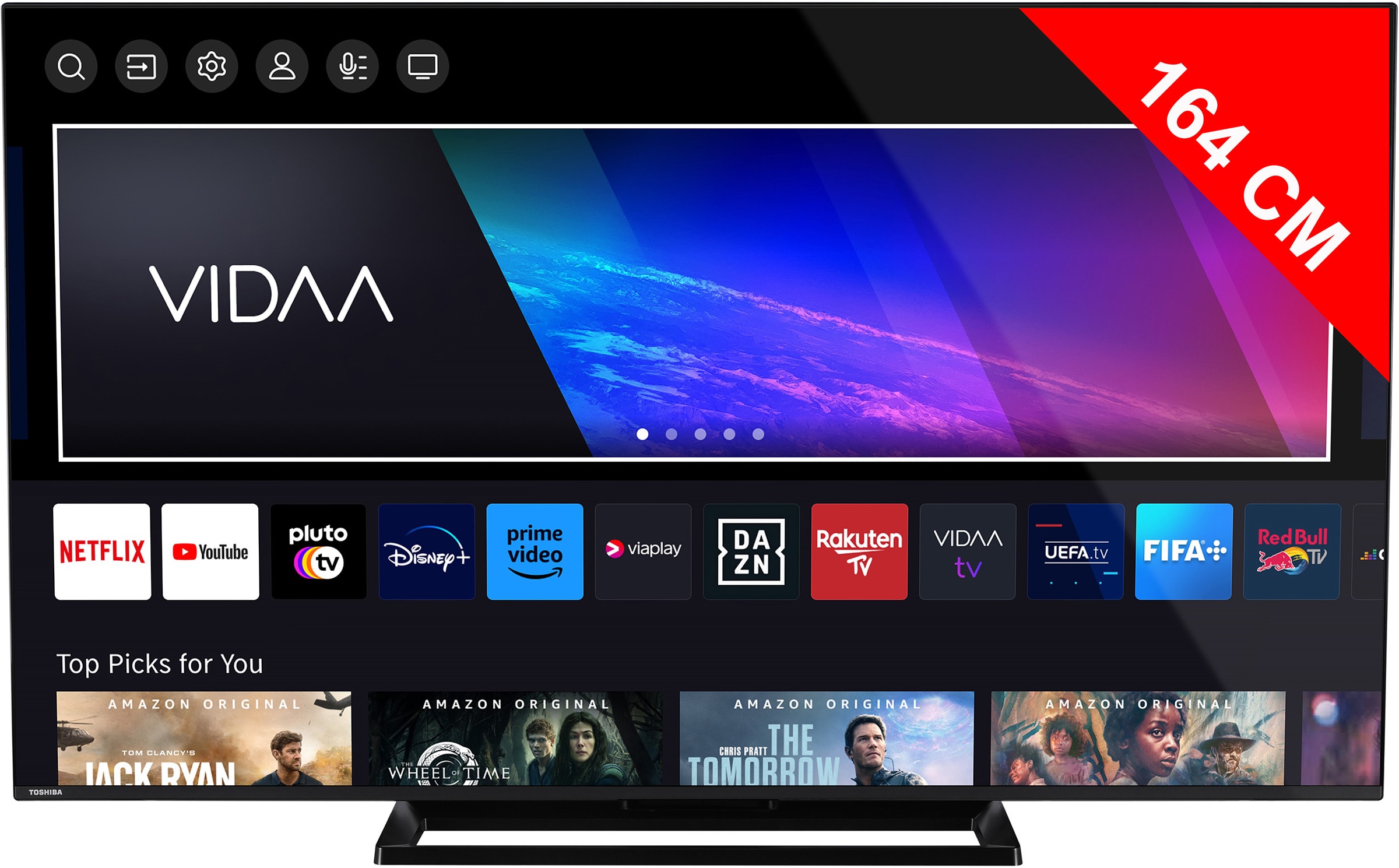 TV LED Full HD 164 cm TOSHIBA  65QV3363DG