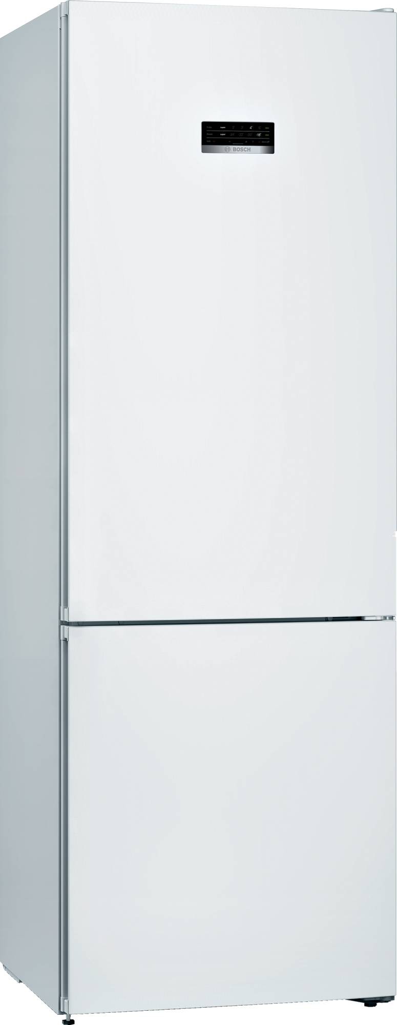 BOSCH Réfrigérateur congélateur bas Serie 4 NoFrost MultiAirflow 438L Blanc  KGN49XWEA
