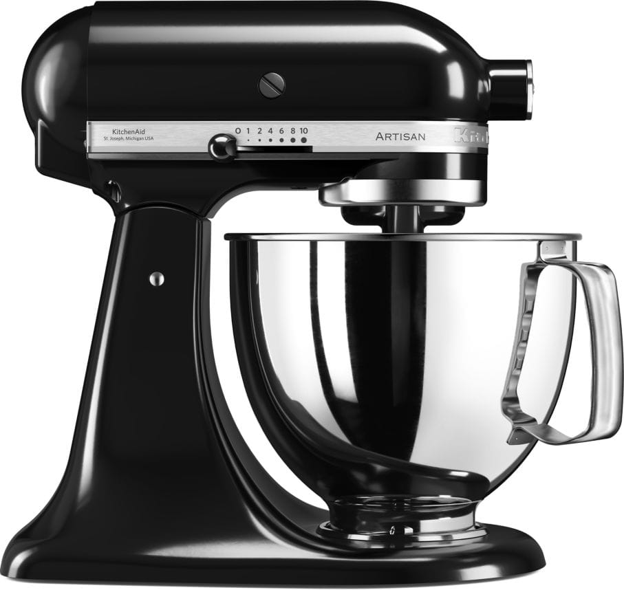 Robot culinaire KITCHENAID Artisan 4.8L Noir Onyx - 5KSM125EOB
