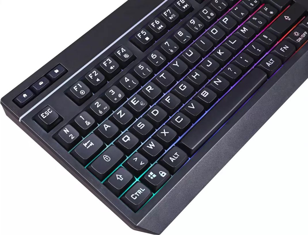 Clavier souris sans fil THE G-LAB Triple mode RGB 6400 DPI 1000Hz - COMBO-TUNG-EX-B