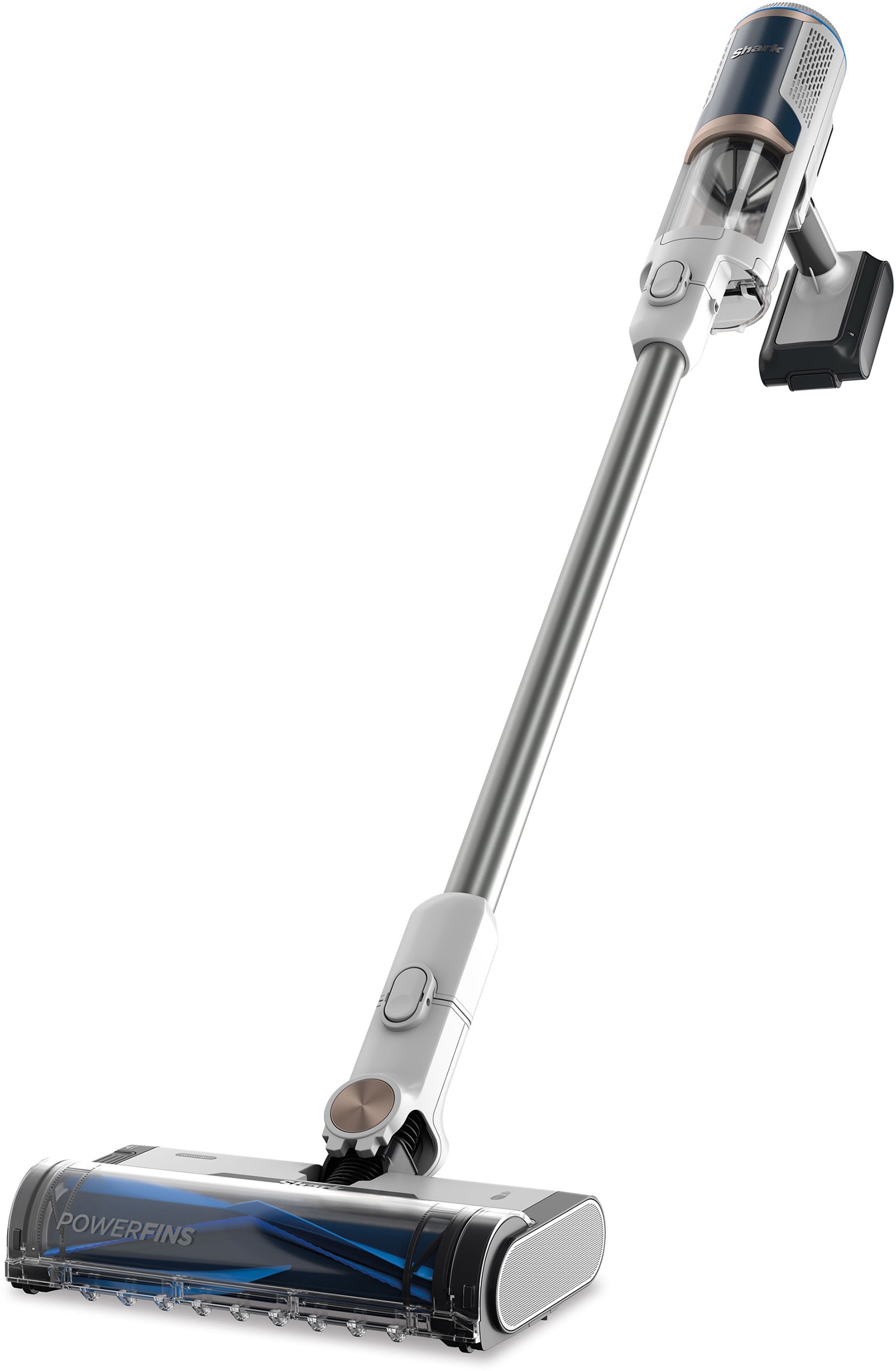 Aspirateur balai SHARK Floordetect, vidage automatique, 240W, Blanc - BU3521EU Aspirateur balai SHARK Floordetect, vidage automatique, 240W, Blanc - BU3521EU