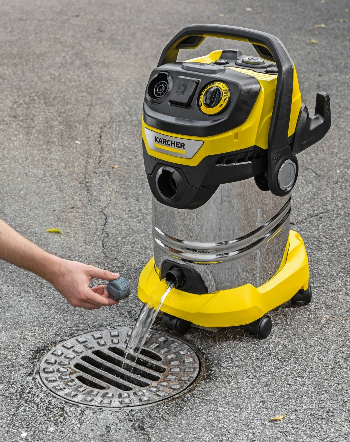 Aspirateur eau et poussière KARCHER WD 6 30L - WD6 Aspirateur eau et poussière KARCHER WD 6 30L - WD6