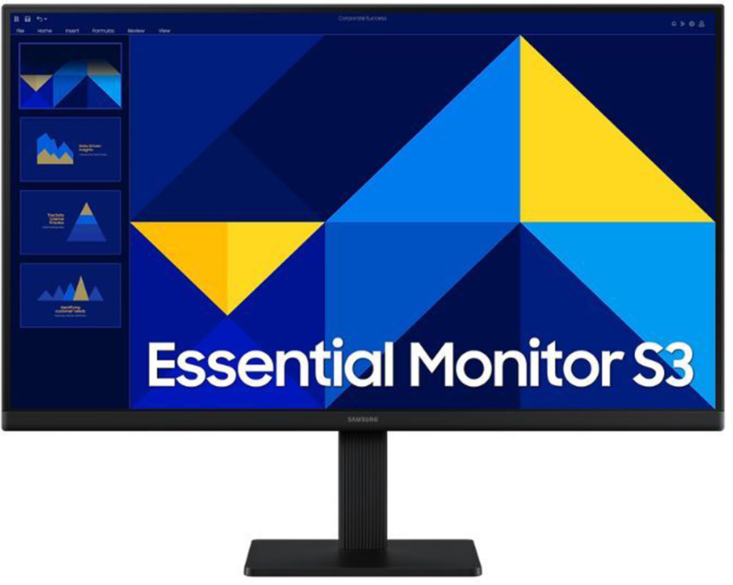Ecran 24 pouces Full HD SAMSUNG  LS24D300GAUXEN