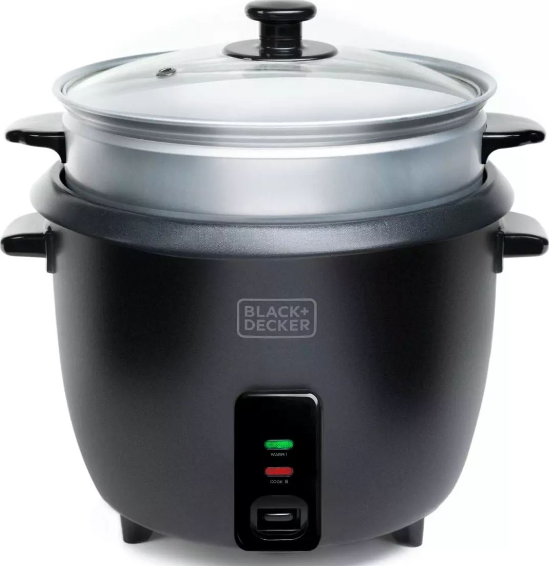 Cuiseur vapeur BLACK & DECKER 1.8L 700W Noir - BXRC1800E