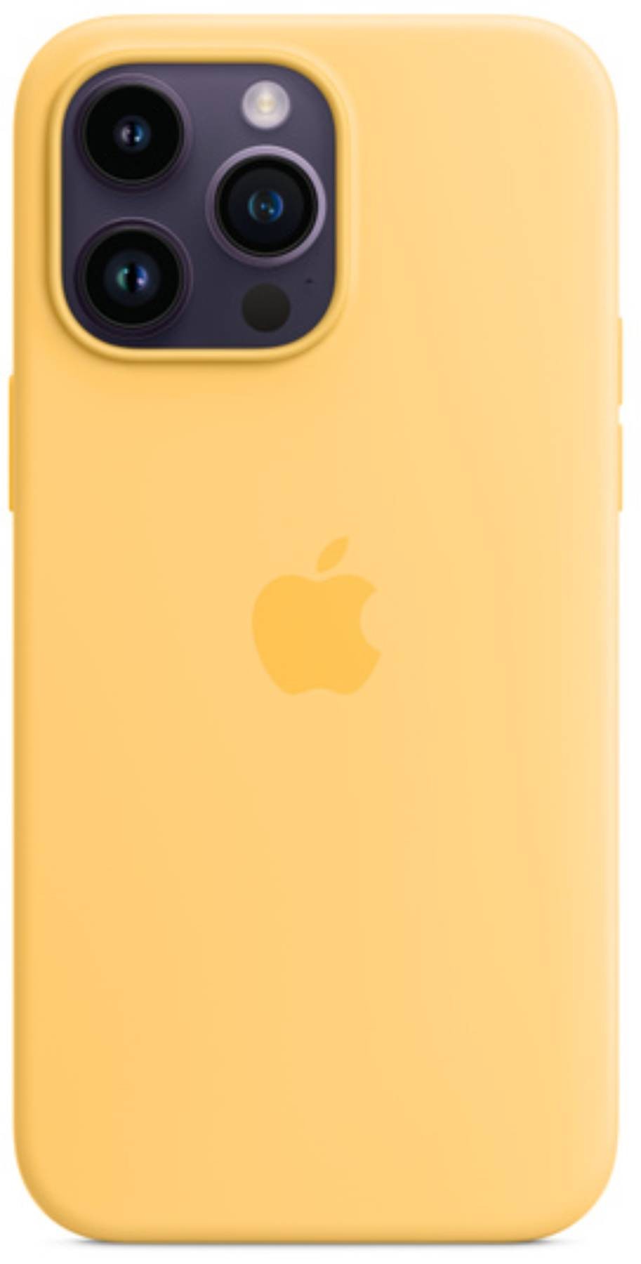 APPLE Coque iPhone 14 Pro max silicone jaune  MPU03ZM/A