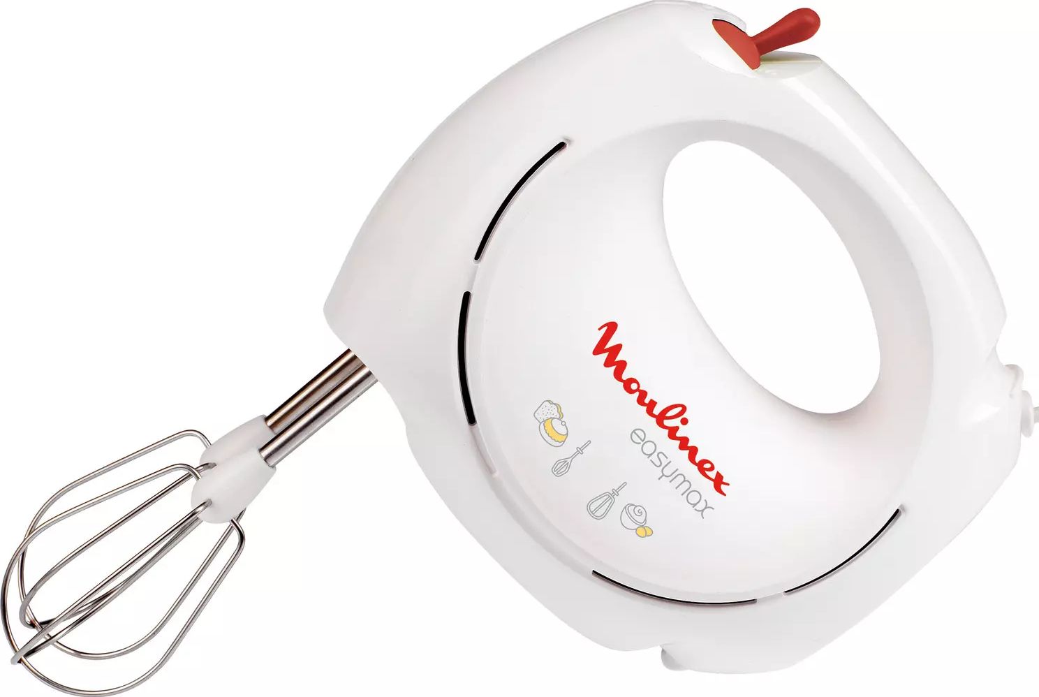 Batteur MOULINEX 2 Fouets 200W Blanc ABM11A30
